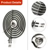 WB30M2 Range 8" Large Surface Burner Element Coil Replacement for G.E 6 Turns Electric Stove Range Burner