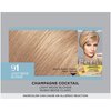 Loreal Feria Multi Faceted Shimmering Hair Color, 91 Light Beige Blonde- 1 Ea (Pack of 3)