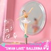 Musical Ballerina Jewelry Box for Girls - Kids Dancing Ballerina Music Box with Mirror, Ballet Gifts for Little Girls, Jewelry Boxes, Childrens Birthday Gift, Ages 3-10