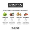 DropFx Hustle Drops - Fast-Acting Respiratory Support with Peppermint & Wintergreen, Natural Breathing Enhancement, Airway Expansion & Oxygen Flow