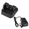 abcGoodefg® 2 Way Radio Battery Charging Dock Desktop Rapid Charger Compatible with Yaesu Vertex-Standard