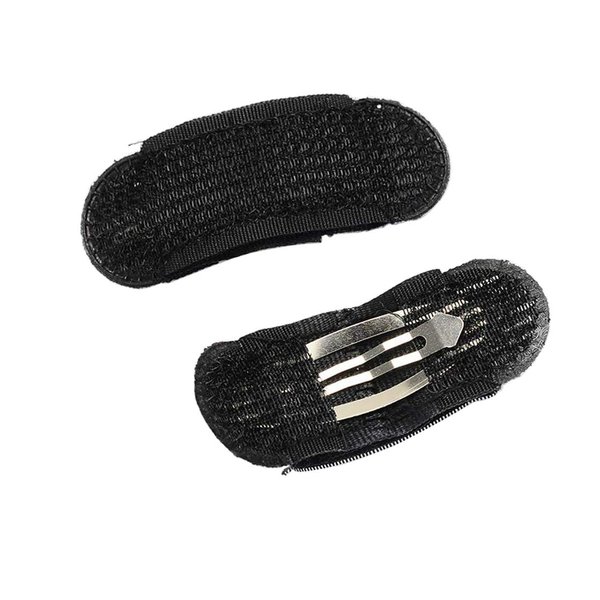 3 Pairs Black Women Lady Girls Breathable Bump Up Hair Clips Hair Volume Base Styling Accessories Back Do Beehive Hair Styler Barrettes Hair Increasing Tools Hairpins