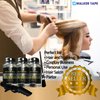 3pcs Ultra Hold Hair System Adhesive 3.4oz w/Hair Clip & Brush Bundle Pack | Waterproof Invisible Long-Lasting | Front Bonding Weave Toupees Wigs Extensions Lace Wig Glue | Bold Hold Adhesive