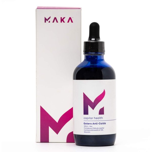 Maka Capillary Health Hair Growth Drops for Women and Men, Anti Hair Loss and Hair Regrowth Treatment with 1.5% Minoxidil and other Natural Ingredients - 4 Oz