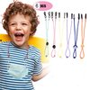 Mask Lanyard Necklace for Women Adjustable Colorful Face Mask Lanyards with Clip Anti-Lost Eyeglass Straps for Girls (6 mask rope)