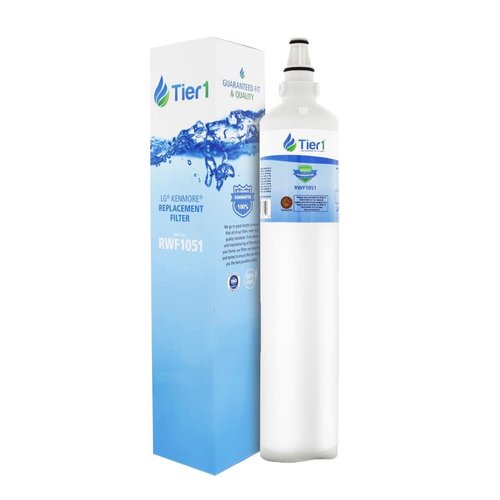 Tier1 5231JA2006A Refrigerator Water Filter | Replacement for LG LT600P, 5231JA2006B, Kenmore 46-9990, 9990, 469990, 5231JA2006F, 5231JA2005A, Fridge Filter