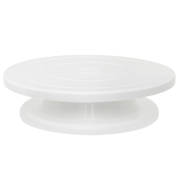 Ateco 608 11" Revolving Plastic Cake Turntable / Stand with Non-Slip Base