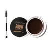 Eyebrow Pomade Brow Gel Pomade,Long Lasting Waterproof and Enhancers Eyebrow Soft Smooth,Eyebrow Makeup Gel with Eyebrow Brush for Girls and Women-Black Coffee