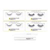 False Lashes for Monolids Starter Kit - Natural Eyelid Lifting Strip Eyelashes with Lash Applicator and Lash Adhesive - Best Lashes for Asian Eyes - Hannah Cho Beauty