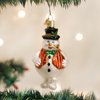 Old World Christmas Ornaments Mr. Frosty Glass Blown Ornaments for Christmas Tree