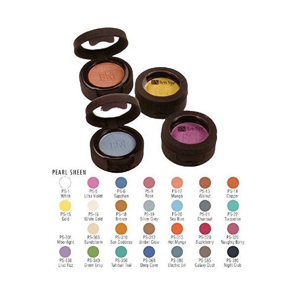 Ben Nye Pearl Sheen Eye Shadow - Mango, .06oz