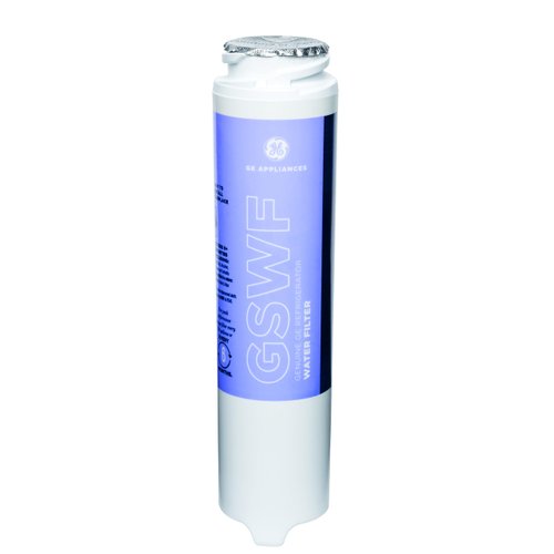 General Electric GE GSWF Refrigerator Water Filter | Certified to Reduce Lead, Sulfur, and 50+ Other Impurities | Replace Every 6 Months for Best Results | Pack of 1