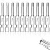 T25 Torx Bits(10-Pack 2 Inch), 1/4 Inch Hex Shank S2 Steel Magnetic Security Tamper Proof star 6 Point Screwdriver bit set