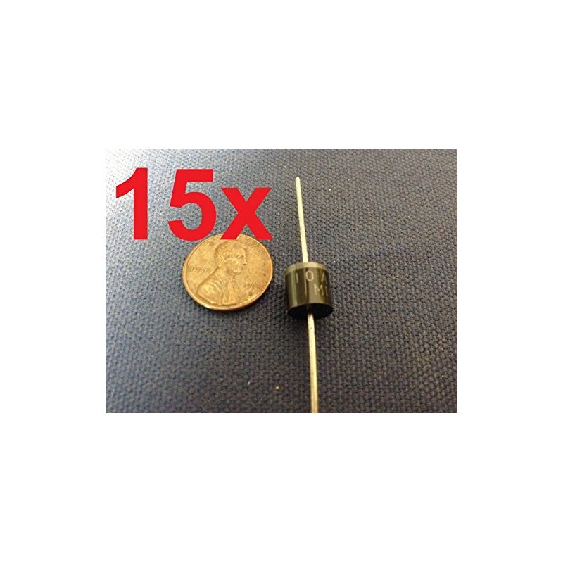 10A10 10A 1000V General Purpose Plastic Rectifier Diodes 15 Pack ...