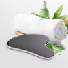 Gua Sha Stainless Steel with Travel Pouch, Gua Sha Facial Tools, Gua Sha Shaping Tool, Metal Gua Sha, Steel Gua Sha Massage Tool, Jawline Sculptor, Scraping Tool for Face, Body