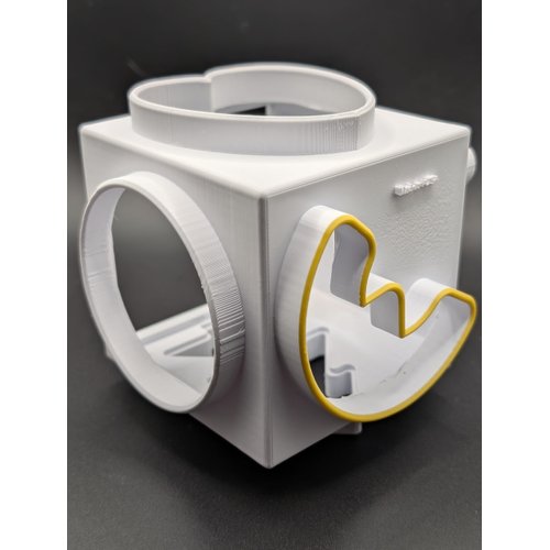 Cube Cookie Cutter, 5 Fun Shapes in One Block, Kid-Friendly & Easy to Store!