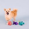 Fringe Studio Plush Dog Toy Set, Any Fin is Possible, Small 3 Piece Set, Pet Shop Collection (662084)