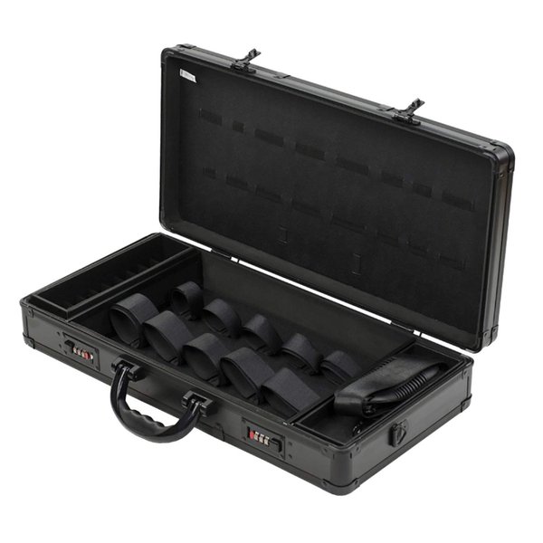 InSyoForeverEC Beauty Salon Barber Case, Hair Stylist Tool Kits Organizer, Professional Barber Travel Carry Case, Mobile Barber Station Tool Box, for Home Salon Barber Supplies Organizing (Style 3)