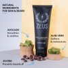 ZEUS Beard Conditioner Wash, Green Tea & Natural Ingredients to Cleanse & Soften Beard – MADE IN USA (Verbena Lime) 8 oz.