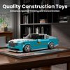 Mould King Speed Champion RR Racing Car Building Kit with Acrylic Display Case, 27071 Collectible Model Car Kits, Building Blocks Kit Racing Toy Cars for Adult Kids 8+(476 PCS)
