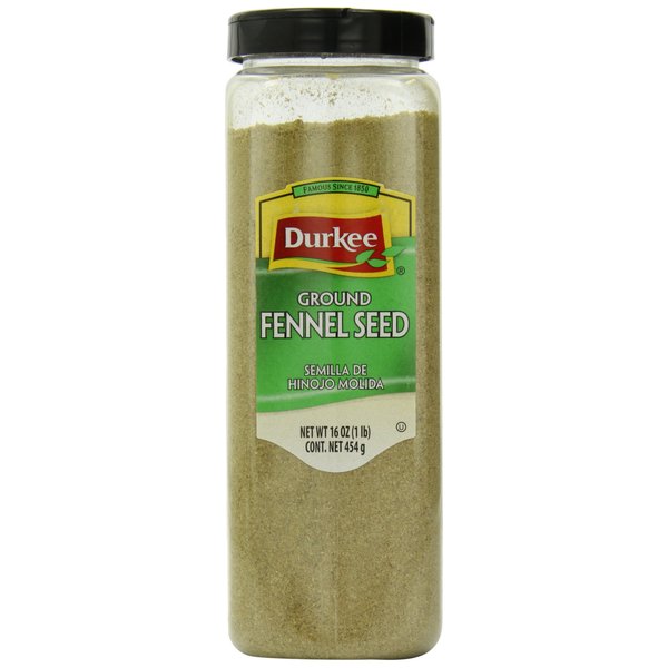 Durkee Fennel Ground Seed, 16-Ounce