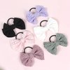 Sither 6pcs Bow Hair Tie for Girls Cute Color Hair Tie Rubber Band Elastic Hair Accessories for Party Girl's Gift