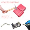 Boshiho PU Leather Cigarette Case with Lighter Holder Tobacco Pouch Best Gift for Men Women (Hot Pink)