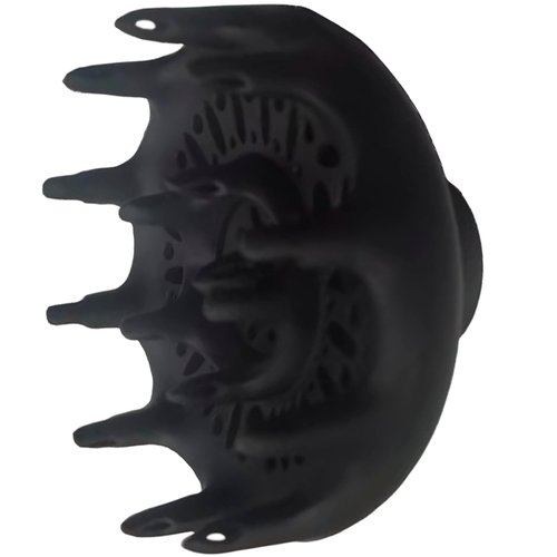 YingEnter Black Orchid Hair Diffuser, Hair Dryer for BlowDryers with 1.8-1.8 inch Diameter Nozzle, suitable for Curlyand Wavy Hair-Softness and Control Blow-out hair is softerfluffier