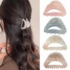 Medium Hair Claw Clips Accessories for Women Medium Hair Clips for Thin Hair Acetate Hair Clips 4pcs