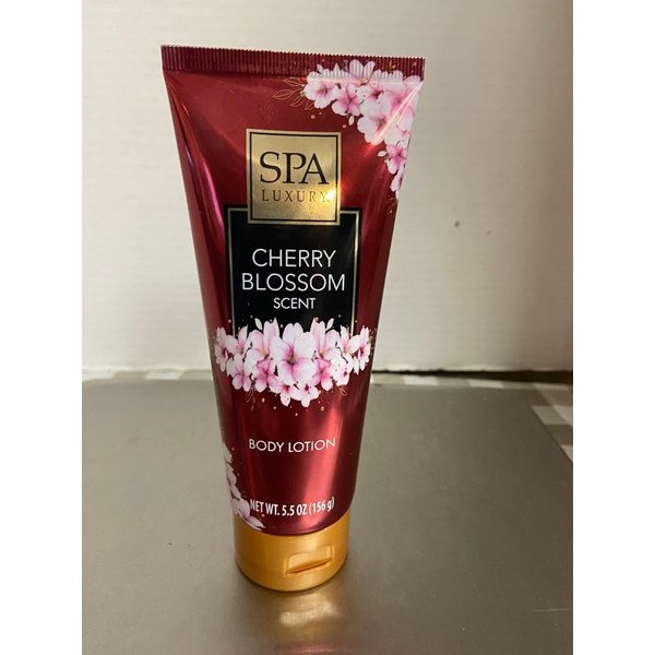 SPA LUXURY Cherry Blossom Scent Body Lotion 5.5 oz