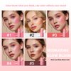 Cream Blush Stick, Natural Glow Finish Looking, Hydrating Lightweight Shiny Blush Cream, Long Wearing Blendable Blush for Cheeks & Lips (#1 Shy Pink, 1 PC)