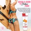 BeautyFit BeautyBum Pump Redefining Muscle Toning Lotion - Tightens Skin and Improves Appearance - Enhances Natural Elasticity and Firmness - Sculpt and Tone Problem Areas - Peach Bottom - 8 oz