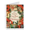 Colorful Images Timeless Christmas Personalized Christmas Cards with Free Matching Seals (Set of 24)
