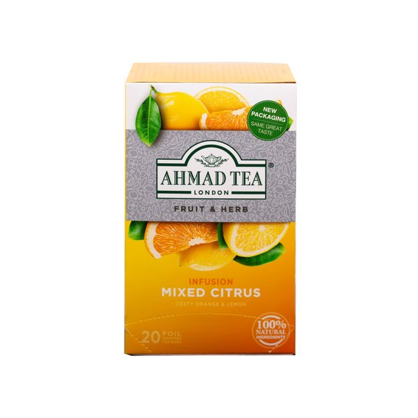 Ahamd Tea : Mixed Citrus : Box of 20 Tea Bags