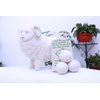 FHQSX Wool Dryer Balls Organic XL 6-Pack, Reusable Natural Fabric Softener, Reduces Wrinkles,Dryer Sheets Alternative