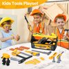 Zealous Kids Tool Set for Boys,Toddler Tool Set with Kids Tool Box & Electronic Toy Drill,Construction Pretend Play Tools for Kids,Toys for 3 4 5 Year Old Boys,Toddler Boy Toys