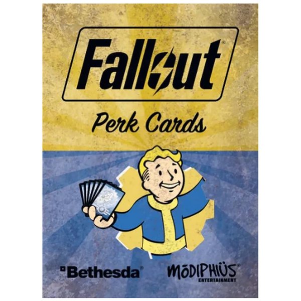 Modiphius Entertainment Fallout: The Roleplaying Game Perk Cards - RPG Accessory, Roleplaying Game