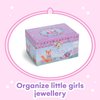 Jewelkeeper Girl's Musical Jewelry Storage Box with Spinning Owls, Woodland Design, Twinkle Twinkle Little Star Tune