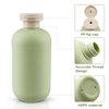 Cosywell Squeeze Bottles with Flip Cap Plastic Refillable Travel Containers for Toiletries Shampoo and Conditioner Travel Bottles (300ml/10oz)