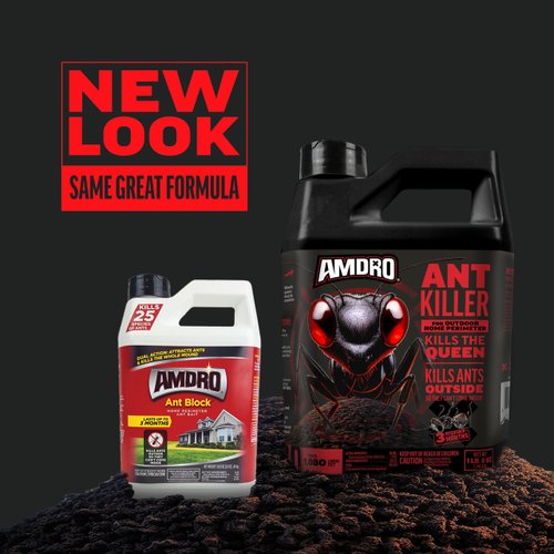 Amdro Ant Block Home Perimeter Ant Bait Granules, Ant Colony Bait 24 Ounces