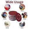 100PCS 5 Inch 8 Holes Sanding Discs 60 120 240 400 600 800 1000 1200 1500 2000 Grit Sandpaper Sander Round Sand Paper (100pcs 60-2000 grit)