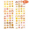 Sun First Temporary Tattoos Boho Sun Party Decorations Favors Supplies Sunshine Themed Cute Stickers 8 Sheets 96 PCS Gifts for Baby Girls Boys Class School Carnival