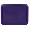 Pyrex (3) 7202-PC 1 Cup Green (3) 7200-PC 2 Cup Green Edamame (2) 7201-PC 4 Cup Surf Blue (2) 7210-PC 3 Cup Plum Purple Replacement Food Storage Lids Made in the USA