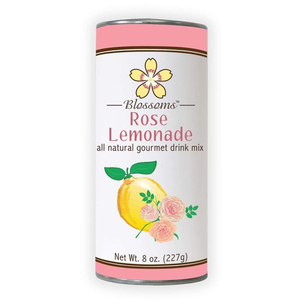 Rose Lemonade Mix 8 oz. Canister