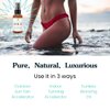 Isabella's Clearly Natural Tanning Oil with Bronzer, 100% Plant Based, Moisturizing Sun Tan Accelerator Body Oil for Healthy Glow, Olive, Carrot Seed, Coconut, 2 Oz