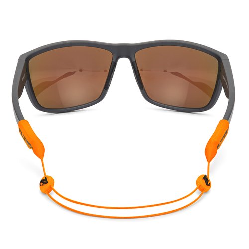 Pilotfish No Tail Adjustable Eyewear Retainer Cable Strap: Sunglasses, Eyeglasses, Glasses (14 Inch, Blaze Orange)