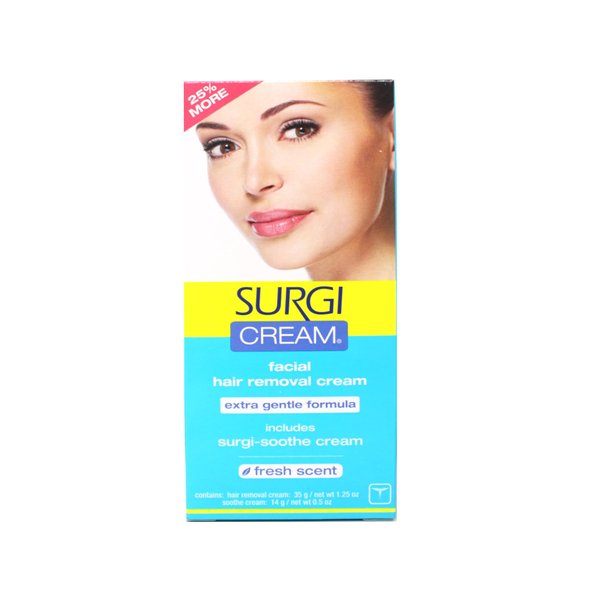 Ardell Surgi Professional Hair Remover Cream for Face Fresh Scent, 1.75 Ounce