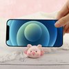 Seninda Cute Phone Holder Lovely Pink Pig Cellphone Desk Stand Animal Desktop Accessories Office Decor (Shape D)