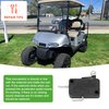 10L0L Golf Cart Accelerator Pedal Box Micro Switch for EZGO 1994.5 Up 4-Cycle TXT Medalist Marathon Models, Replace OEM# 25861G01