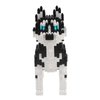 Larcele Micro Husky Dog Building Blocks Super Mini Pet Building Toy Bricks, 950 Pieces KLJM-02 (Husky)
